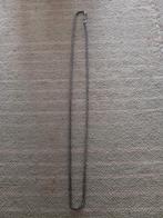 Koningsketting zilver 65 cm, Sieraden, Tassen en Uiterlijk, Kettingen, Ophalen, Zo goed als nieuw, Zilver, Zilver