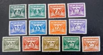 Nederland 1941 - nvph 379-391 - Vliegende Duif  - ab beschikbaar voor biedingen
