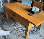 Eiken Salontafel met Lade - 65x115x50 cm, Ophalen, Gebruikt, 100 tot 150 cm, 50 tot 75 cm