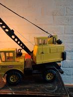 Vintage metalen Tonka hijskraan lamp met grijper, Ophalen of Verzenden, 50 tot 75 cm