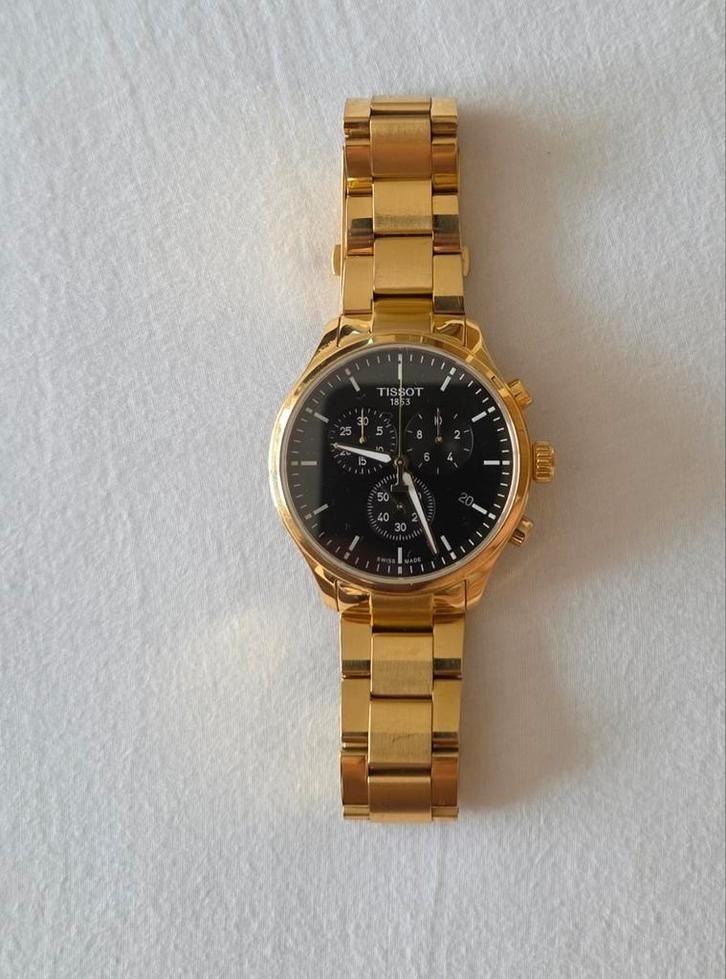 Tissot T-Sport Chrono XL 45mm Saffierglas, Sieraden, Tassen en Uiterlijk, Horloges | Kinderen, Zo goed als nieuw, Ophalen of Verzenden