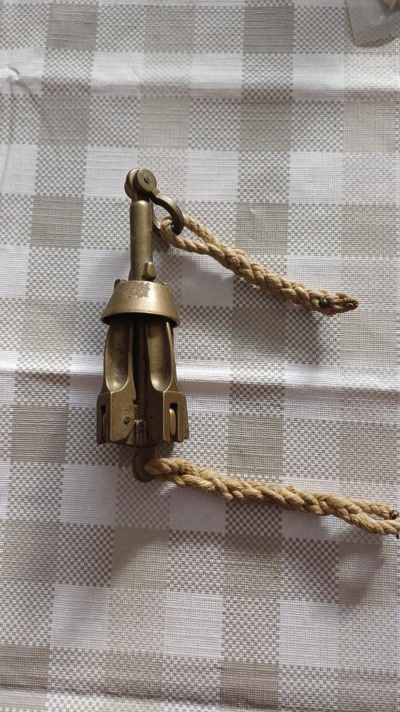 miniatuur koperen paraplu-anker, Antiek en Kunst, Antiek | Koper en Brons, Koper, Ophalen of Verzenden