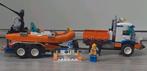 Lego 7726 coast guard jeep trailer boot, Gebruikt, Ophalen