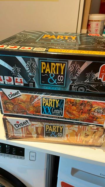 3 party en co spellen, nieuw beschikbaar voor biedingen