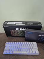 AKKO FUN60 Ultra HE Hall Effect + Womier Keycap Set, Computers en Software, Toetsenborden, Ergonomisch, Ophalen of Verzenden, Zo goed als nieuw
