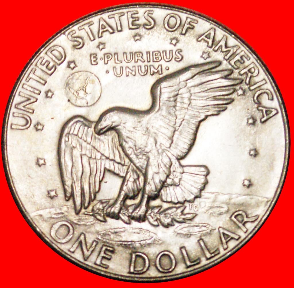 ⰏLUNAR DOLLAR (1971-1999): USA 1977D EISENHOWER (1890-1969)!, Postzegels en Munten, Munten | Amerika, Ophalen of Verzenden, Noord-Amerika
