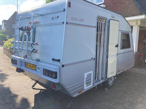 Nette Kip Sunline met mover en hoekopstelling, Caravans en Kamperen, Caravans, Particulier, tot en met 2, 750 - 1000 kg, Rondzit