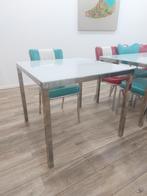 Ikea torsby tafel, 50 tot 100 cm, Glas, Gebruikt, Rechthoekig