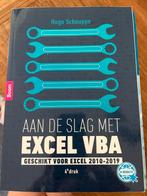 Excel VBA Boek - Hugo Schouppe, Boeken, Ophalen of Verzenden, Zo goed als nieuw, Software