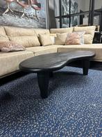 Eleonora Jodi Salontafel - Zwart Mango Hout, 100 tot 150 cm, Nieuw, Minder dan 50 cm, Rechthoekig