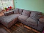 Gebruikte hoekbank met lounge gedeelte - 2.55m breed, Huis en Inrichting, Banken | Bankstellen, Ophalen, 250 tot 300 cm, Gebruikt