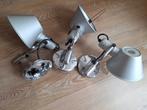 Tolomeo wandlamp spot Artemide 3 stuks, Ophalen, Gebruikt, Metaal