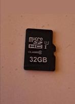 Micro sd kaart 32gb, SD, 32 GB, Ophalen of Verzenden, Zo goed als nieuw