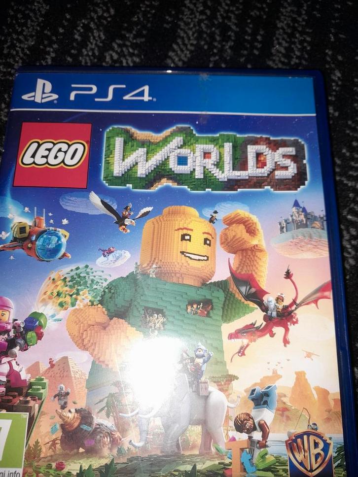 LEGO Worlds PS4 - Bouw je eigen avontuur!, Spelcomputers en Games, Games | Sony PlayStation 4, Zo goed als nieuw, Avontuur en Actie
