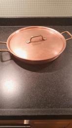 Wegro koperen hapjes paella pan, Huis en Inrichting, Keuken | Potten en Pannen, Overige materialen, Koekenpan of Braadpan, Gebruikt