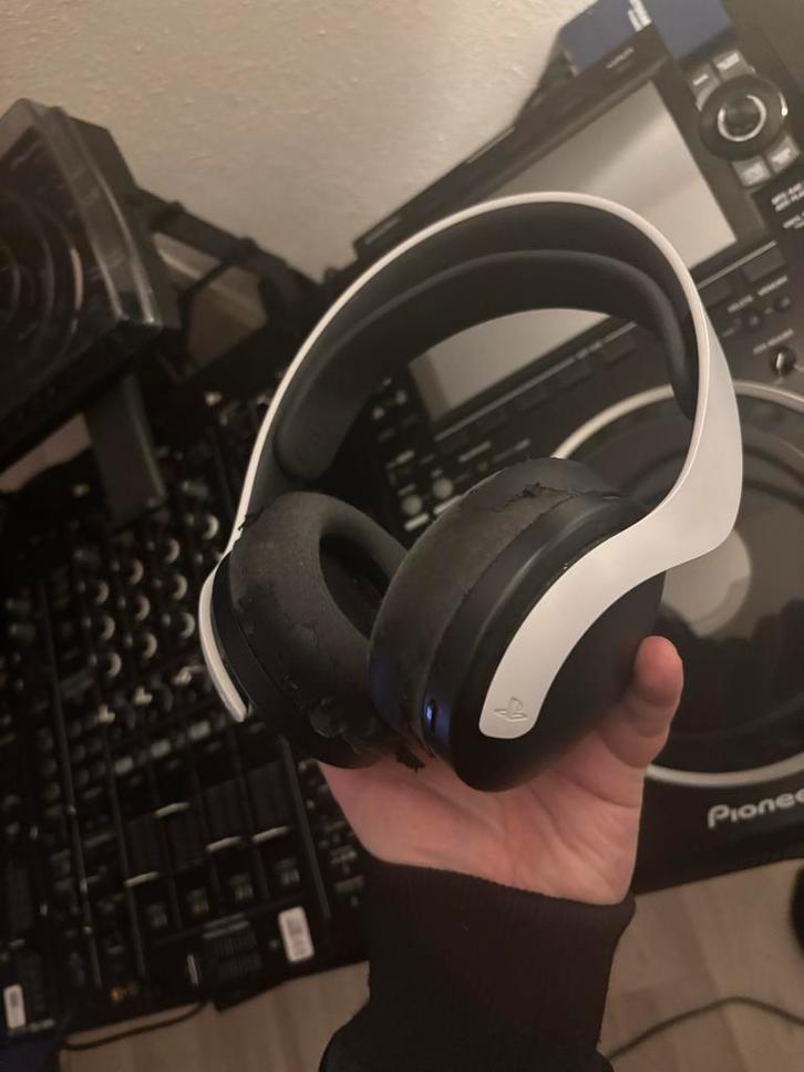 Pulse 3D Wireless Headset - PlayStation, Computers en Software, Headsets, Gebruikt, Over-ear, Draadloos, Gaming headset, Ophalen of Verzenden