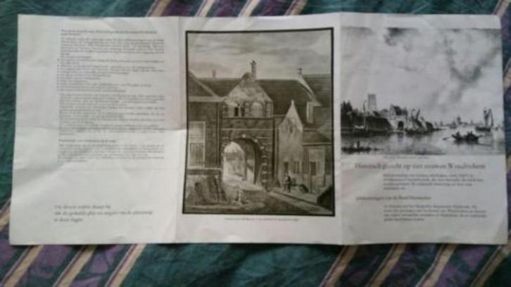 folder historisch gezicht op vier eeuwen woudrichem, Boeken, Geschiedenis | Vaderland, Zo goed als nieuw, Ophalen of Verzenden