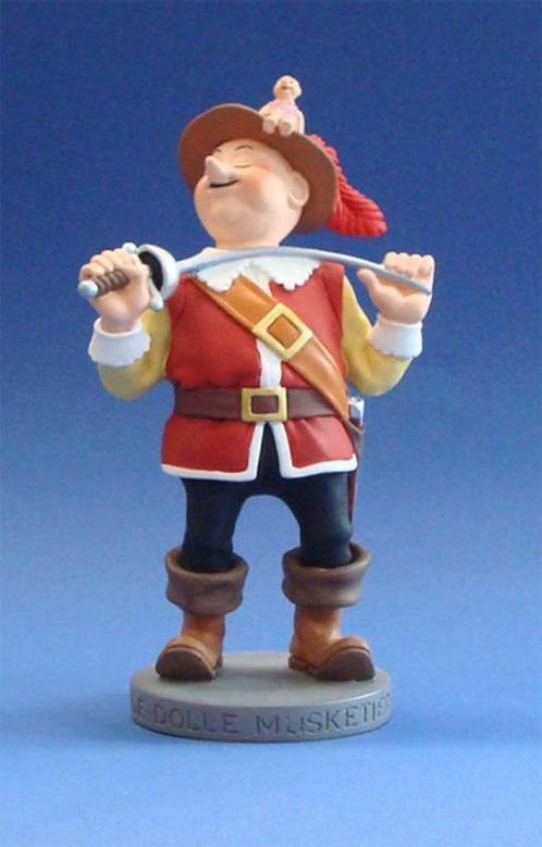 Suske & Wiske beeldje van Lambiek als Musketier, Verzamelen, Stripfiguren, Nieuw, Beeldje of Figuurtje, Suske en Wiske, Ophalen of Verzenden