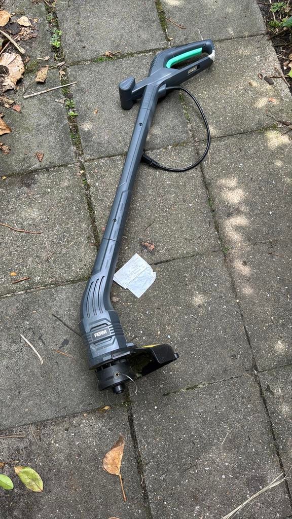 Ferm Elektrische Grastrimmer - Gebruikt 1 keer, Tuin en Terras, Grastrimmers, Ophalen of Verzenden, Gebruikt, 30 tot 50 cm, Elektrisch