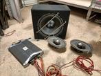 Auto Audio Set: Subwoofer, Versterker & Speakers, Auto diversen, Autospeakers, Ophalen of Verzenden, Gebruikt