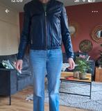 Mooi blauw leren jack arma, Arma, Ophalen of Verzenden, Zo goed als nieuw, Maat 38/40 (M)