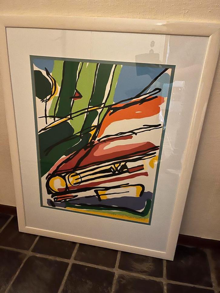 Schilderij Golf by Golf van Michiel Poort, Antiek en Kunst, Kunst | Schilderijen | Abstract, Ophalen