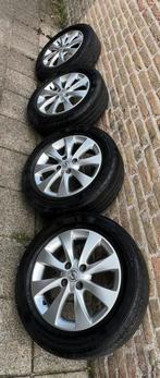 4x100 velgenset 185 60 15 zomer en winter banden, Gebruikt, 15 inch, Banden en Velgen, Personenwagen