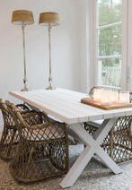 Riviera Maison hampton hill 220x90cm, Ophalen of Verzenden, Zo goed als nieuw, Rond, 50 tot 100 cm