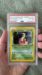 PSA 10 Meganium #11 Neo genesis 1st edition, Ophalen of Verzenden, Zo goed als nieuw