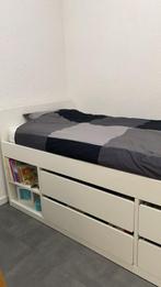 Ikea bed slakt opberger, Ophalen, 85 tot 100 cm, Zo goed als nieuw, Lattenbodem