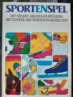 Sport en Spel Boek eerste druk 1972, Gelezen, Hans Kortekaas, Ophalen of Verzenden, Overige sporten