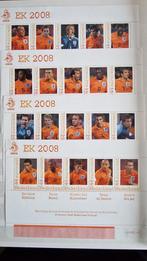 4 vellen Persoonlijke zegels KNVB EK Voetbal 2008. Postfris., Ophalen of Verzenden, Na 1940, Postfris