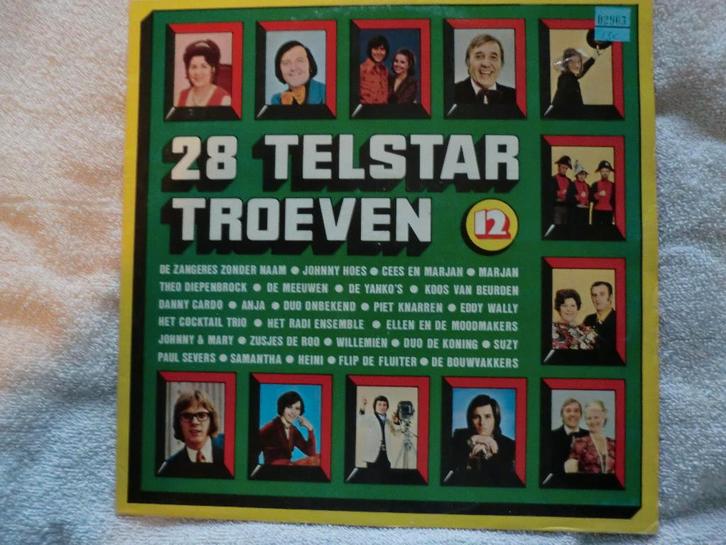 LP verzamel 28 telstar troeven, Cd's en Dvd's, Vinyl | Verzamelalbums, Gebruikt, Nederlandstalig, 12 inch, Ophalen of Verzenden