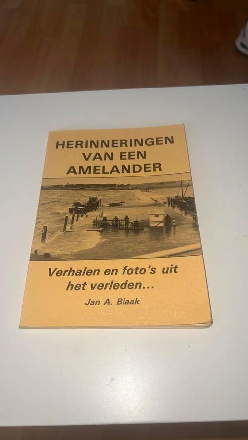 Herinneringen van een Amelander Ameland Wadden, Boeken, Geschiedenis | Stad en Regio, Gelezen, 20e eeuw of later, Ophalen of Verzenden