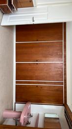 Jaren 60 kastdeuren, Doe-het-zelf en Verbouw, Deuren en Horren, Gebruikt, Minder dan 80 cm, Binnendeur, Minder dan 200 cm