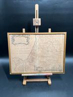 Antieke kaart van Israël, Nicolaas Goetzee, 1750, Antiek en Kunst, Kunst | Etsen en Gravures, Ophalen of Verzenden