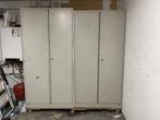 2 x stalen opbergkast grijs, Huis en Inrichting, Kasten | Roldeurkasten en Archiefkasten, Ophalen, Gebruikt, 50 tot 100 cm, Metaal