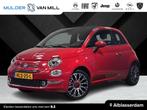 Fiat 500C Cabio RED 1.0 Hybrid 70pk | NAVI | CLIMA | DAB+ |, Auto's, Fiat, Stof, Gebruikt, 4 stoelen, Origineel Nederlands
