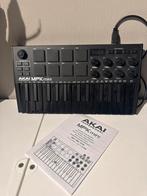 Akai MPK Mini MIDI Keyboard, Ophalen of Verzenden, Zo goed als nieuw, Overige aantallen, Aanslaggevoelig