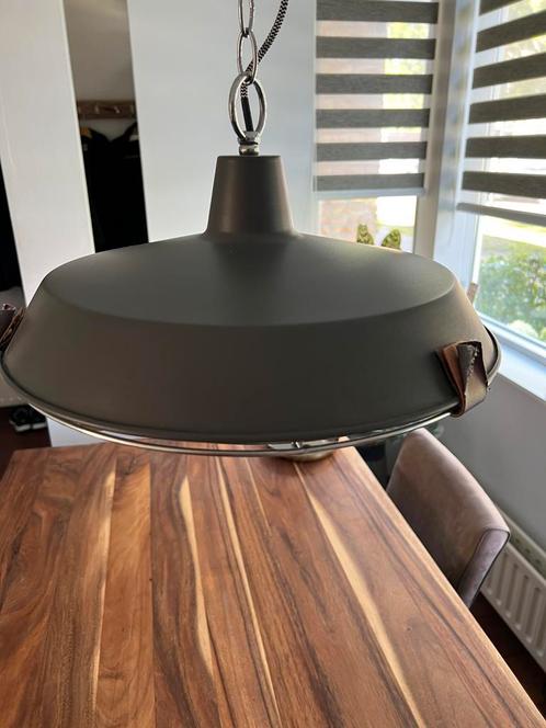 Hanglamp industrieel - doorsnede 40 cm, Huis en Inrichting, Lampen | Hanglampen, Gebruikt, Minder dan 50 cm, Metaal, Ophalen of Verzenden