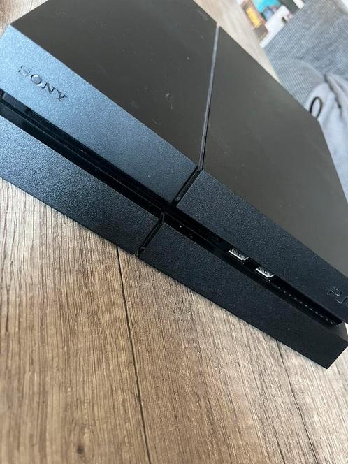 Playstation 4 500GB (1 controller), Spelcomputers en Games, Spelcomputers | Sony PlayStation 4, Gebruikt, Original, 500 GB, Met 1 controller