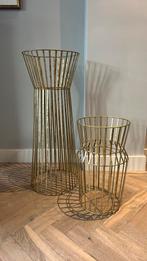 2 Plant standaarden, Huis en Inrichting, Woonaccessoires | Zuilen en Pilaren, Ophalen, Zo goed als nieuw