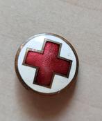 Rode Kruis emaille uniform embleem pet, Gebruikt, Verzenden, Overige onderwerpen