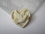Broche Lenox /vredesduifje 3.6x3.4 cm, Verzenden, Zo goed als nieuw, Goud, Overige materialen