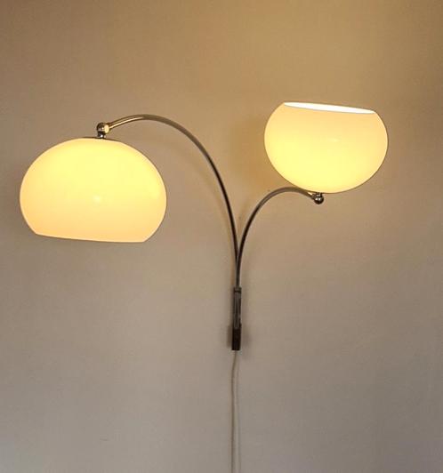 Vintage, design wandlamp. Dijkstra lampen. Mushroom, Huis en Inrichting, Lampen | Wandlampen, Ophalen