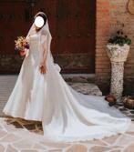Trouwjurk ivory 40 / 42, Kleding | Dames, Trouwkleding en Trouwaccessoires, Ophalen of Verzenden, Zo goed als nieuw, Wit, Trouwjurk