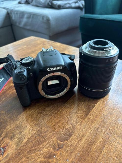 Canon EOS 600D, Audio, Tv en Foto, Fotocamera's Digitaal, Gebruikt, Spiegelreflex, Canon, Geen optische zoom, Ophalen of Verzenden