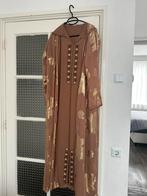 Marokkaanse jurk, Maat 38/40 (M), Bruin, Ophalen of Verzenden, Gedragen