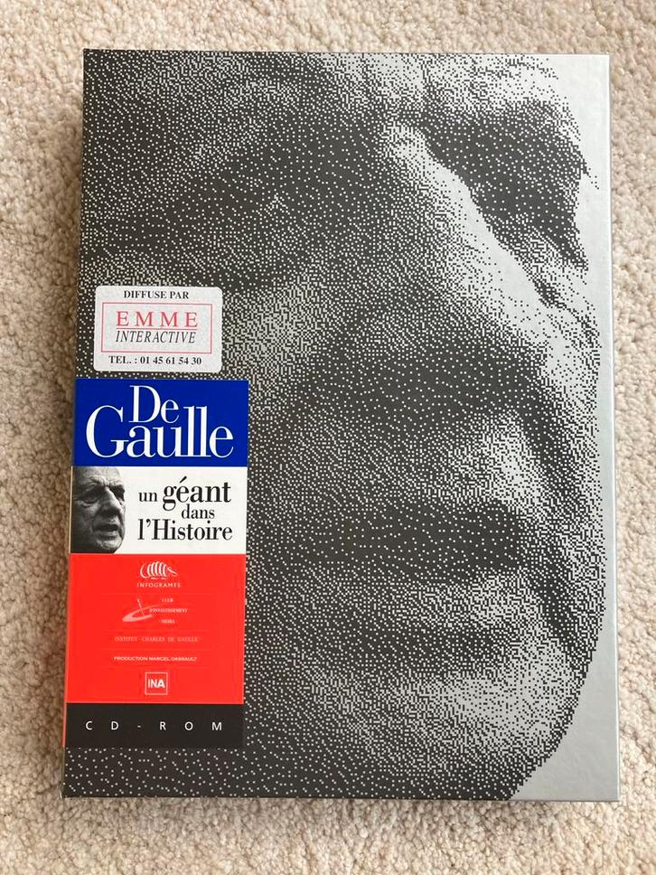 De Gaulle - Un Géant dans l'Histoire CD-ROM, Boeken, Geschiedenis | Vaderland, Zo goed als nieuw, 20e eeuw of later, Ophalen of Verzenden