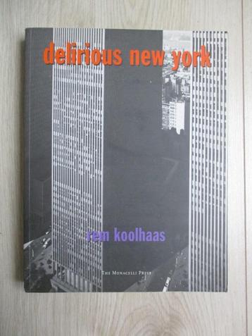 Rem Koolhaas: Delirious New York beschikbaar voor biedingen